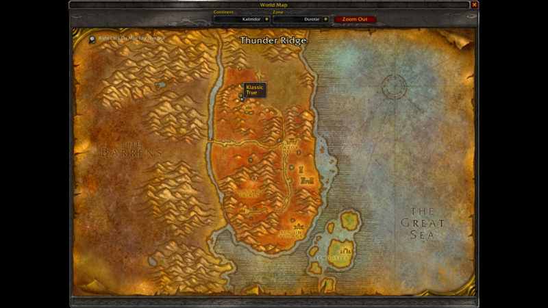 fizzle location - classic wow