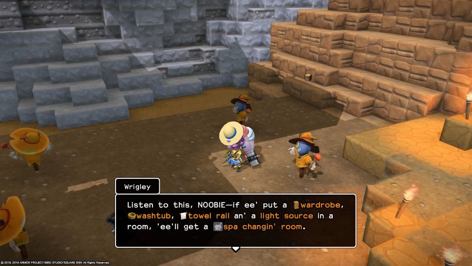 How To Build A Spa Changing Room Dragon Quest Builders 2