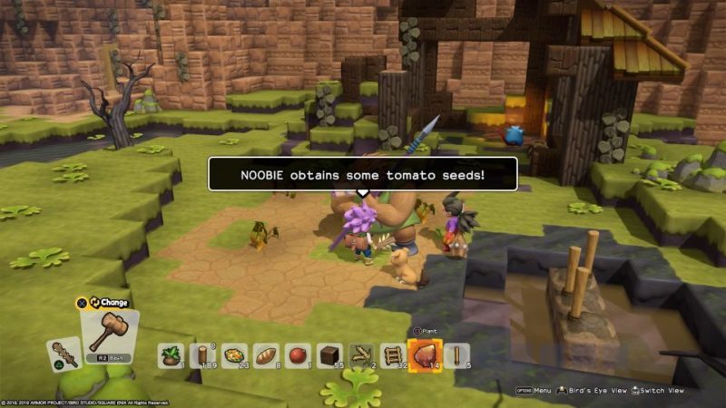 how to get tomato seeds - dragon quest builders 2