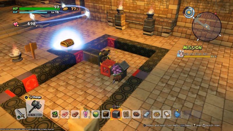 how to solve puzzles to get flute fragment - dragon quest builders 2