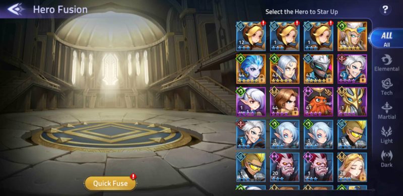 mobile legends adventure - fusion