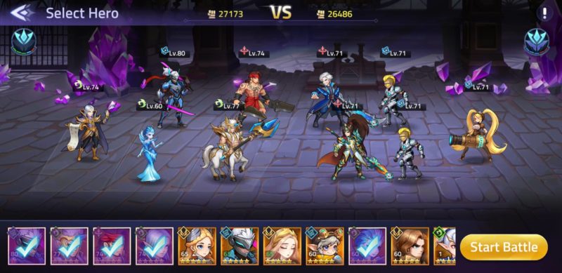 mobile legends adventure how to calculate power