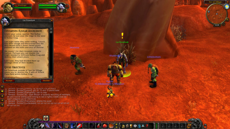 thwarting kolkar aggression - wow classic