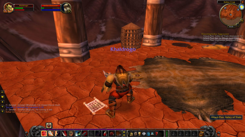 thwarting kolkar aggression - wow classic walkthrough