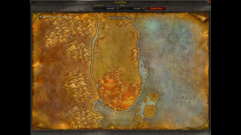 thwarting kolkar aggression - wow classic - where to find plans