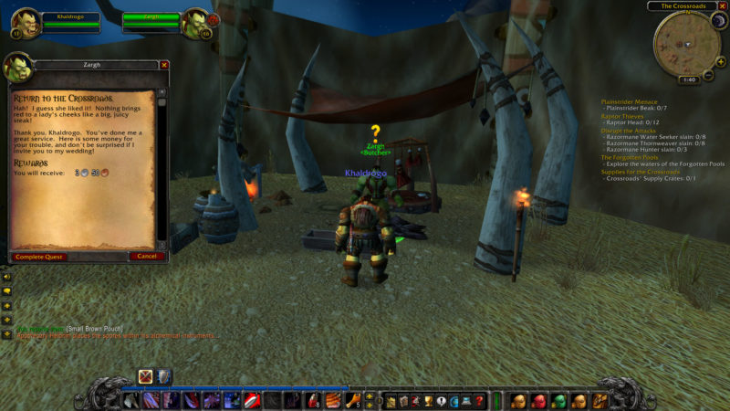 dug Situation respektfuld Meats To Orgrimmar: WoW Classic Guide And Walkthrough