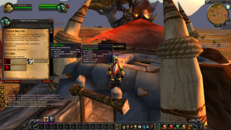 wow classic -centaur bracers - where to find kolkar