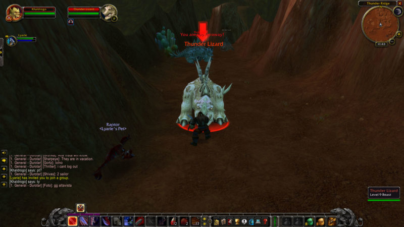 wow classic - path of defense wiki - thunder hide location