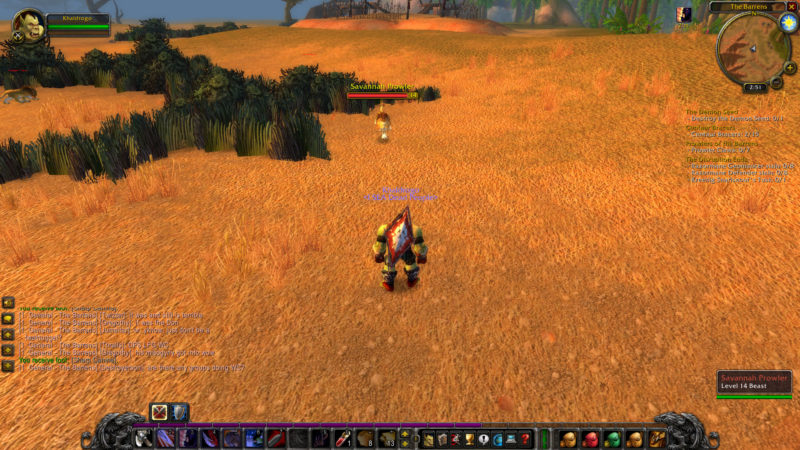 wow classic - prowlers of the barrens walkthrough