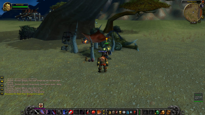 wow classic - veteran uzzek location