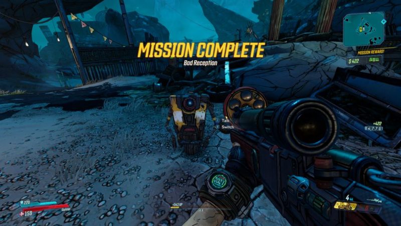 borderlands 3 - bad reception all five location