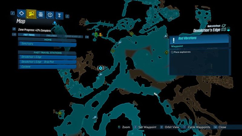 borderlands 3 - bad vibrations mission walkthrough
