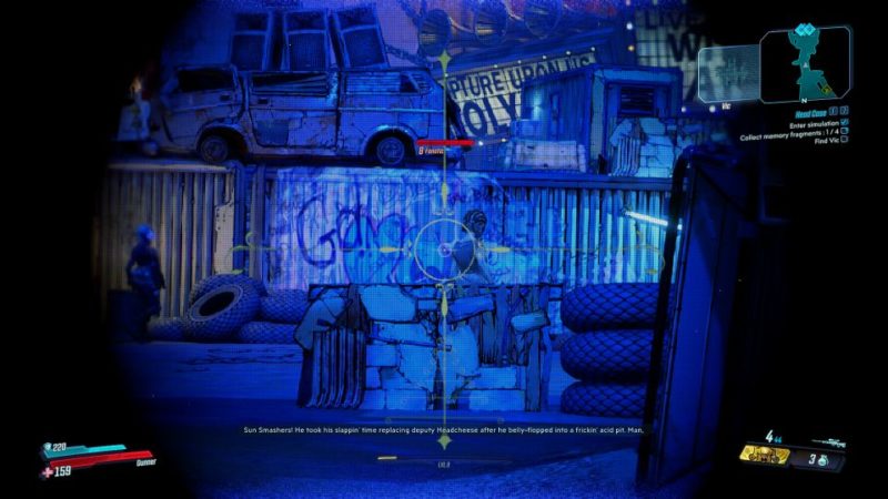 borderlands 3 - head case quest