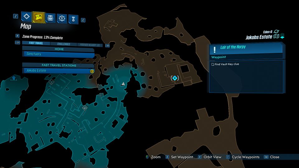 Lair Of The Harpy Borderlands 3 Walkthrough And Guide