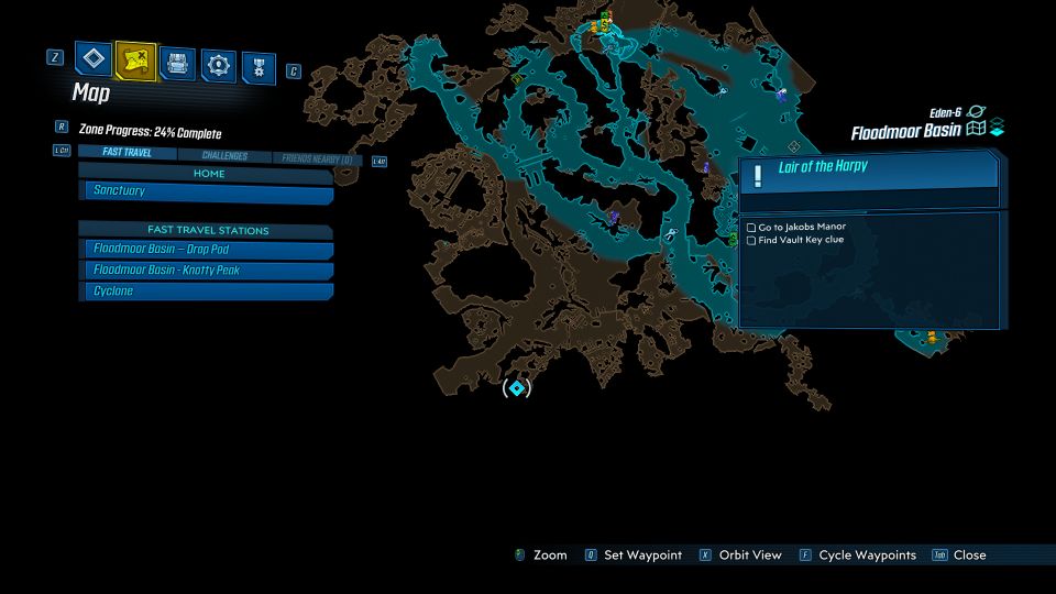 lair-of-the-harpy-borderlands-3-walkthrough-and-guide