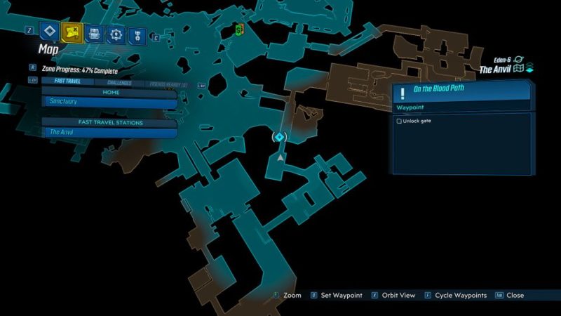 borderlands 3 - on the blood path mission guide