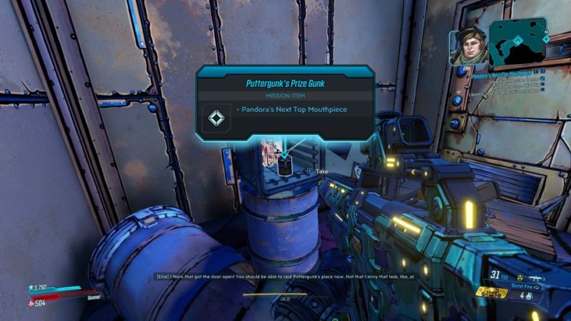 borderlands 3 - pandora's next top mouthpiece mission tips