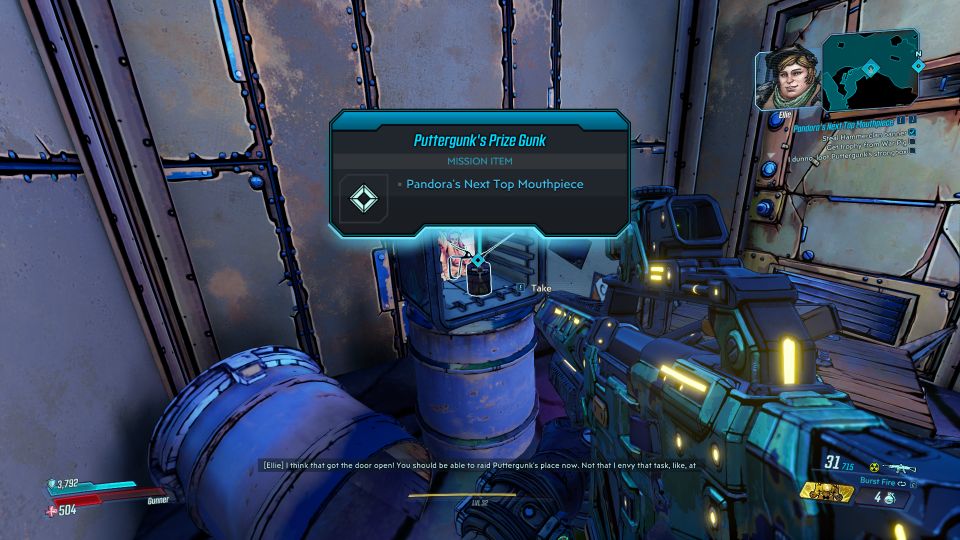Pandora's Next Top Mouthpiece Borderlands 3 Walkthrough