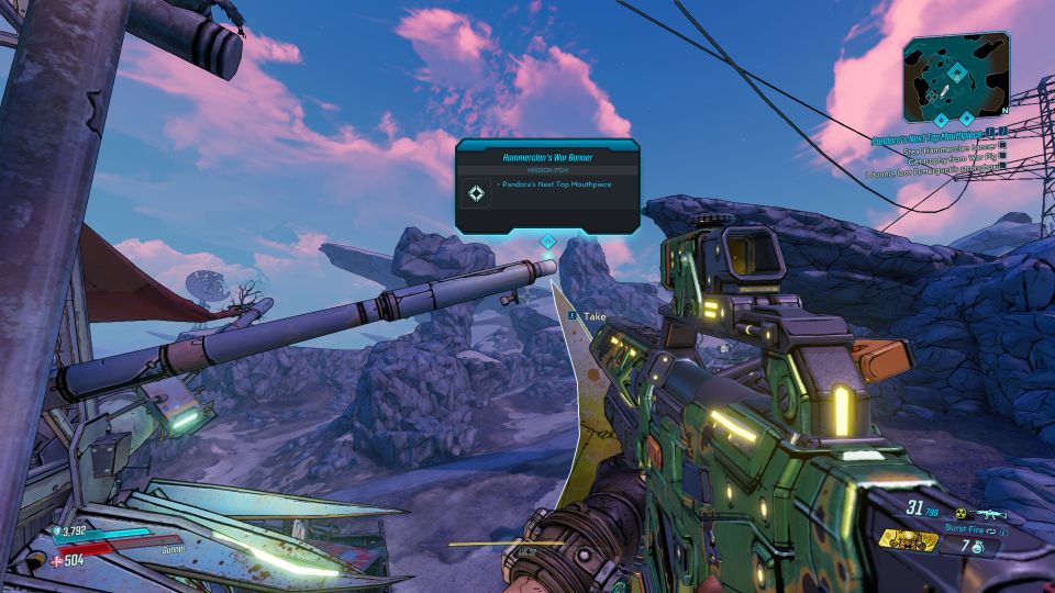 Pandora's Next Top Mouthpiece Borderlands 3 Walkthrough