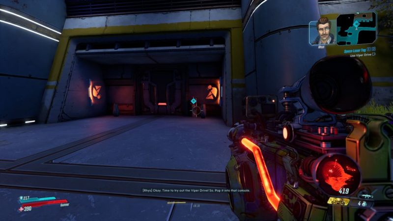 borderlands 3 - space-laser tag quest wiki