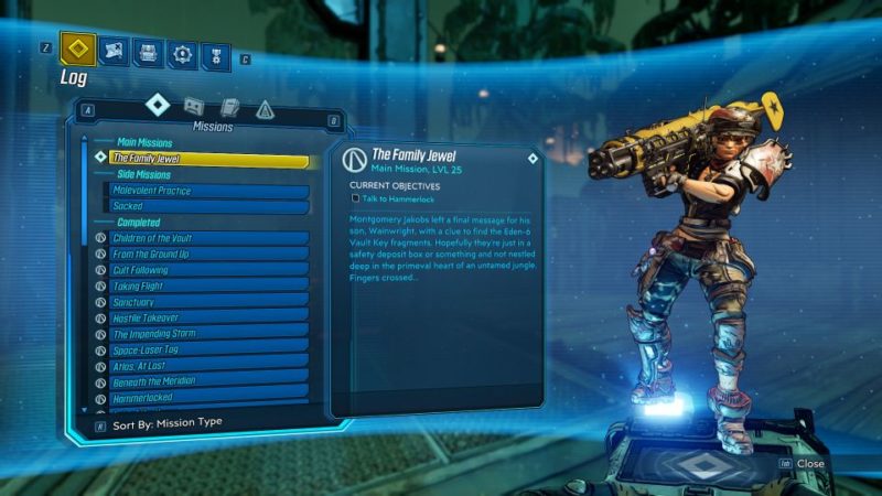 borderlands 3 - the family jewel guide