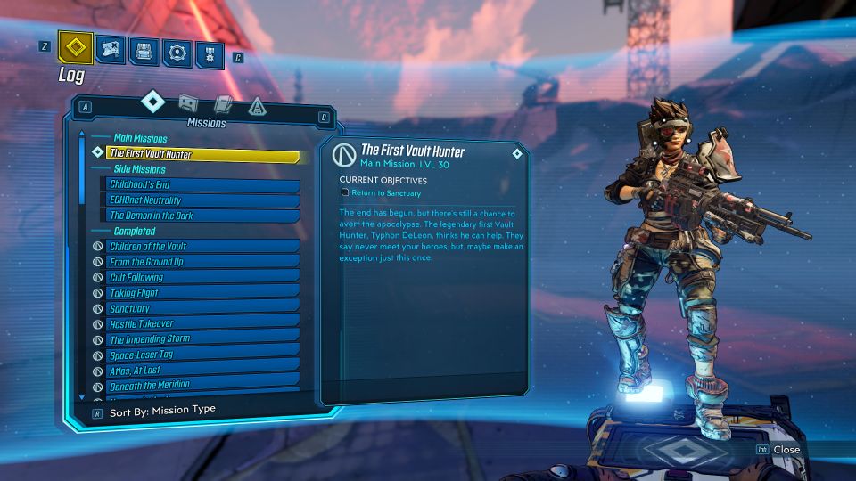 The First Vault Hunter Borderlands 3 Walkthrough