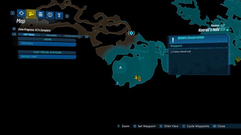 borderlands 3- wildlife conservation quest walkthrough