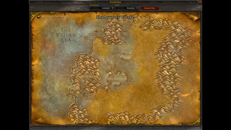 desolace flight path -wow classic