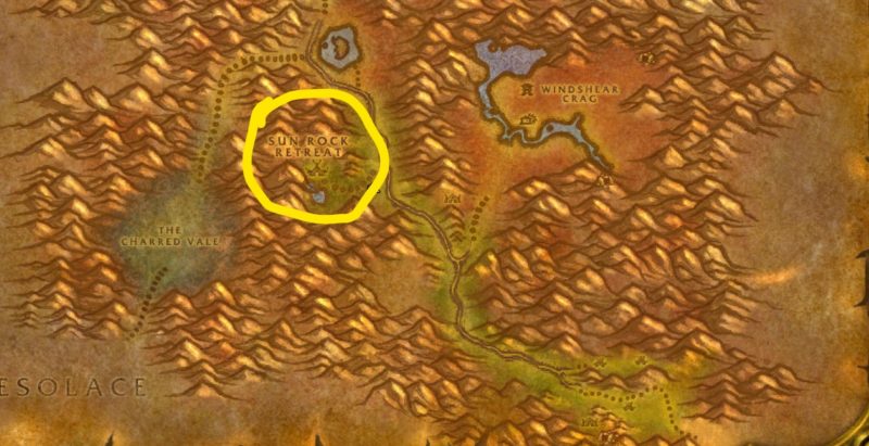 how to go to stonetalon mountains - wow classic