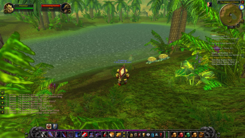 the stagnant oasis - wow classic walkthrough