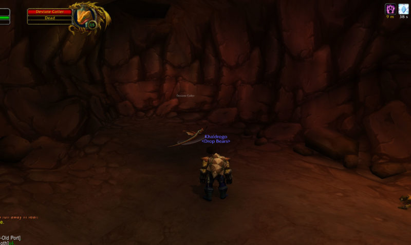 wow classic 99 year port location in wailing caverns