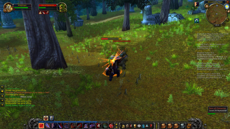 wow classic - cenarius' legacy location