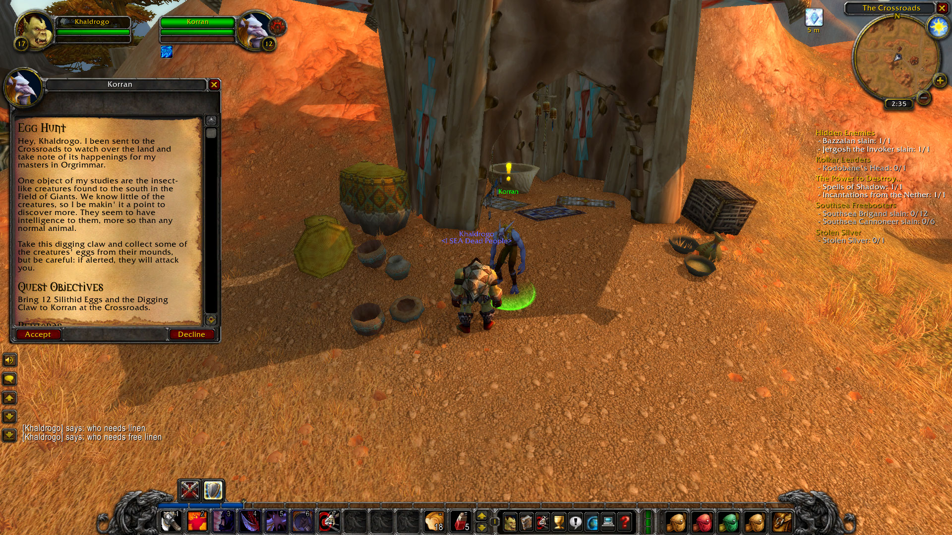 Egg Hunt Quest WoW Classic Guide And Walkthrough