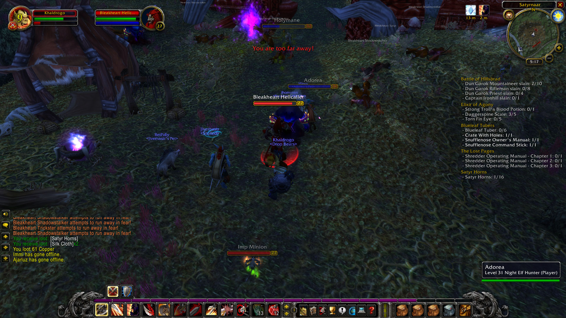 Satyr Horns Quest WoW Classic Guide And Walkthrough