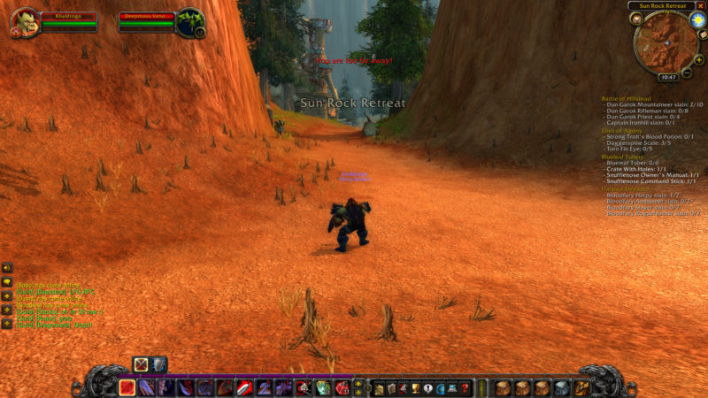 wow classic - where is wind rider in stonetalon mountains