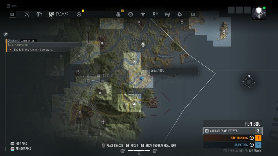 Ghost Recon Breakpoint Blue Screen Of Death A Soul In Rest: Ghost Recon Breakpoint Walkthrough