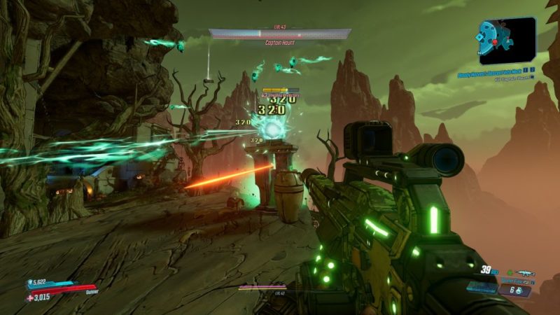 borderlands 3 - bloody harvest descend into heck captain haunt boss