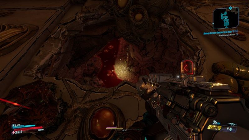 borderlands 3 - bloody harvest descend into heck mission walkthrough