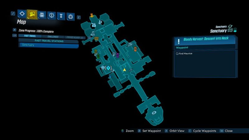 borderlands 3 - bloody harvest - how to descend into heck