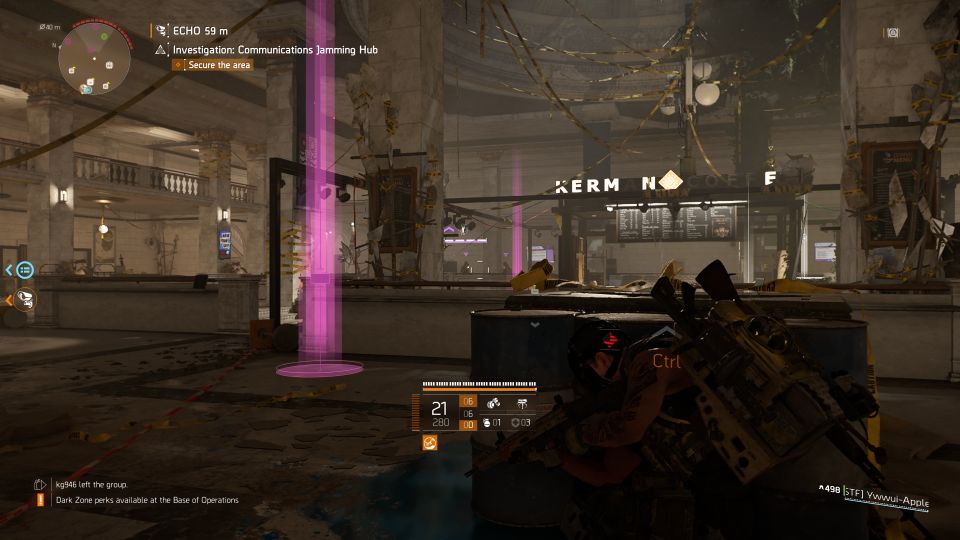 Communications Jamming Hub (Kenly Student Union) Division 2