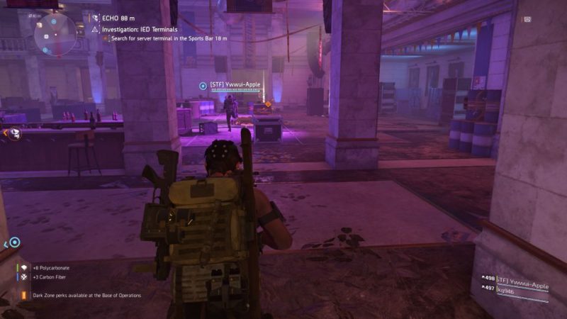 division 2 - kenly student union - ied terminals quest guide