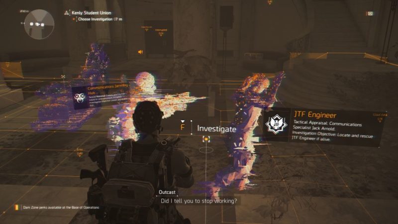 division 2 - kenly student union - jtf engineer guide and tips