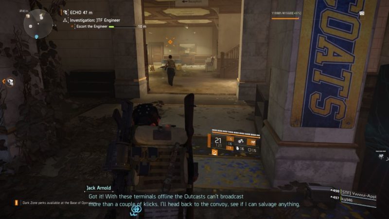 division 2 - kenly student union - jtf engineer wiki and guide