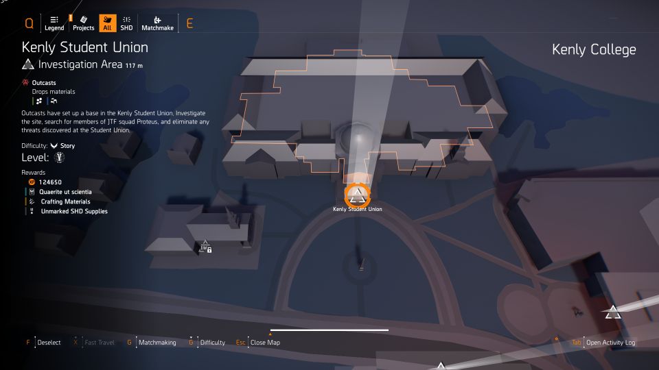 JTF Engineer (Kenly Student Union) Division 2 Walkthrough