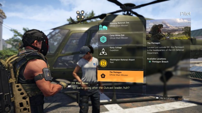 division 2 - pentagon breach guide