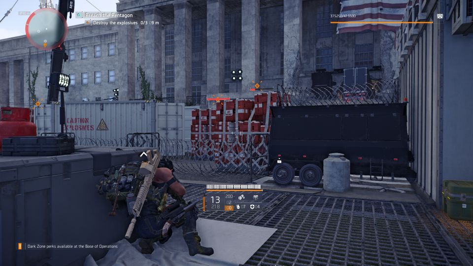 Pentagon Breach Side Mission The Division 2 Walkthrough