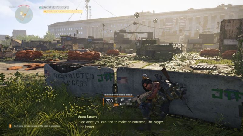 division 2 - pentagon breach mission walkthrough