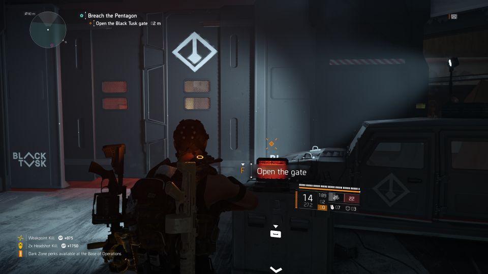 Pentagon Breach Side Mission The Division 2 Walkthrough