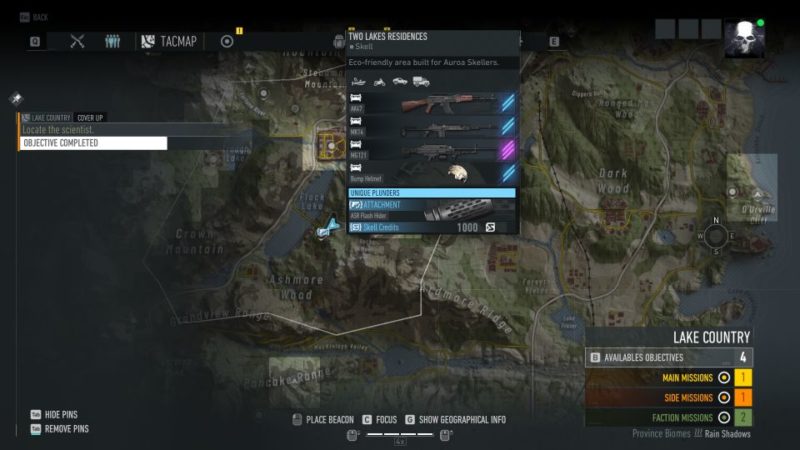 ghost recon breakpoint - cover up mission wiki