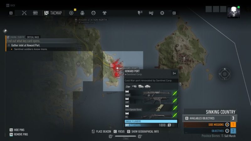 ghost recon breakpoint - critical mass quest guide